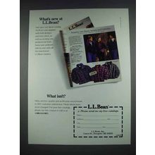 1992 L.L. Bean Fashion Ad - What's New?