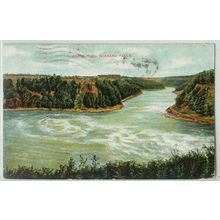 New York Niagara Falls Whirlpool View Of Whirlpool Souvenir Mailing Card~266