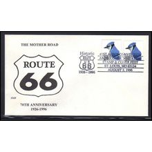FDC SMR 3048 BPS 3052 20c Blue Jay (Cachet-U/A) Box0516
