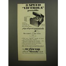 1952 RCA Victor Model 2ES38 Phonograph Advertisement