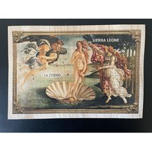 Sierra Leone 2019 IMPERF ND Mi. Bl. ? Sandro Botticelli Birth Venus Art Bois