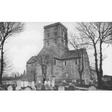 Victorian St Mary's De Haura Shoreham Sussex Photo Postcard