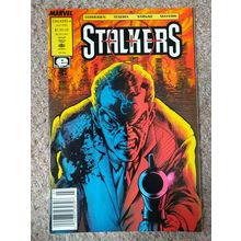 STALKERS # 4 (1990) MARVEL COMICS (NEAR MINT Condition)