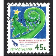 NEW ZEALAND 2006: CHRISTMAS - 45c USED (G2)