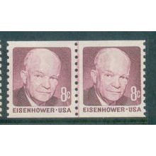 1402 8c Dwight Eisenhower Almost Very Fine MNH CLP R0287