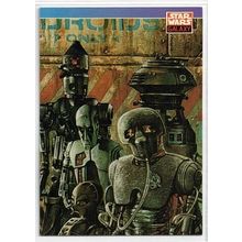 STAR WARS ' GALAXY series 1 ' card # 91 (1993)
