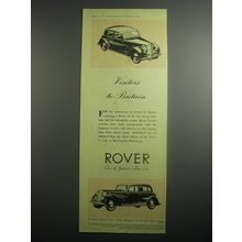 1948 Rover Cars Ad