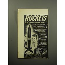 1967 Centuri Model Rockets Ad - Rockets real flying models from Centuri