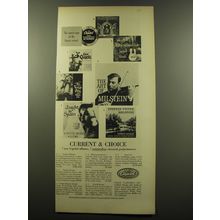1959 Capitol Records Advertisement - Current & Choice