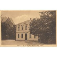 Wolters Gasthof Ritterhoff Syke German Antique Postcard