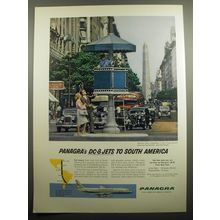 1960 Panagra Airways Ad - Panagra's DC-8 Jets to South America