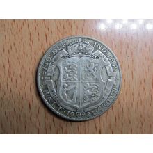 GB 1923 George V Silver Half Crown Coin