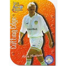 Futera's Leeds Utd 1999 Fans' Selection: Cutting Edge Embossed, CE9 - Haaland (A