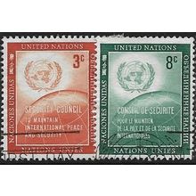 1957 Michel 62/63 - #2 fine used (o)