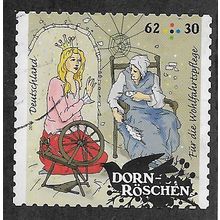 GER 2015 €0.62+30 (S/A) 'SLEEPING BEAUTY' FINE USED (EBID60-399)