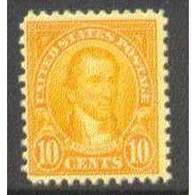 642 10c James Monroe Barely Clears MNH Q1935
