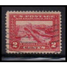 Used 398 2c Panama Canal Fine K1222