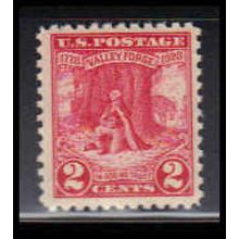 645 2c Valley Forge Fine MNH O1534