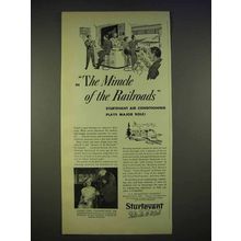 1940 Sturtevant Air Conditioning Ad - The Railroads