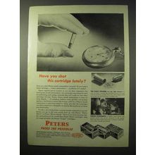 1950 Du Pont Peters Ammunition Ad - Have You Shot?