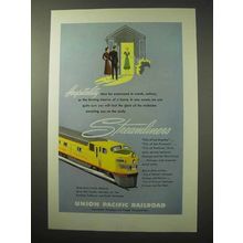 1950 Union Pacific Railroad Ad - Hospitality