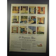 1950 United States Plywood Weldwood Paneling Ad - Ideas