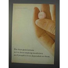 1966 Lilly Pharmaceuticals Ad - Generations
