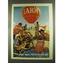 1972 Lark Cigarettes Ad - Put More Flavor in Life