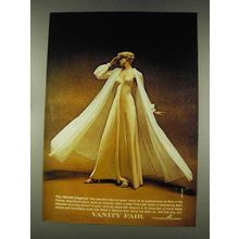 1978 Vanity Fair Bias-Cut Gown Ad - Ultimate Elegance