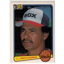 1983 Donruss baseball card 291 Ernesto Escarrega