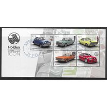 AUS 2021 'HOLDEN - AUSTRALIAN ICON' M/S FINE USED EBID76-103bXL)