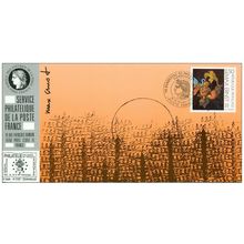 078 Carte officielle Exhibition Saarbrücken 1991 France FDC Max Ernst
