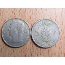 Belgium 1963 5 Frank Belgie (Dutch - Flemish Text) Coin