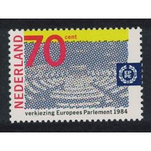 Netherlands Second Elections to European Parliament 1984 MNH SG#1434