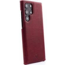 Handcrafted Leather Case for Samsung Galaxy S25 Ultra, Leather Wrapped Case, Sli