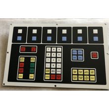 DURASWITCH INT-1-5232,REVC,INT15232,INT PAPER CONTROL PANEL MEMBRANE AG0993,BZ