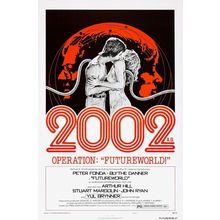 Futureworld (1976)_3 Movie Film Poster Canvas iconic design