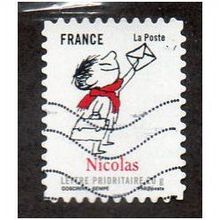 FRA 2009 (56c)(S/A) 'SOURIRES -NICOLAS' FINE USED (EBID21211)
