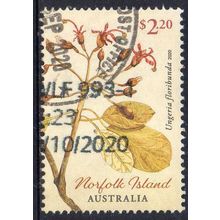 Norfolk Island 2020 Early Botanical Art - Ungaria floribunda $2.20 Used