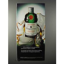 1975 Tanqueray Gin Ad - Fine Addition to Penthouse
