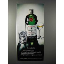 1975 Tanqueray Gin Ad - Own A Bottle