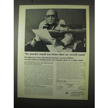 1975 Winchester Western Accuracy Match Bullets Ad