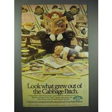 1985 Parker Brothers Cabbage Patch Kids Ad