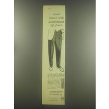 1954 ICI Lightning Fasteners Ad - Much neater with Lightning zip fronts