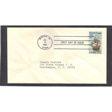 FDC 2093 20c Roanoke Voyages (No Cachet-Typed/A) CV40174