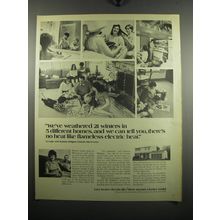 1972 Electric Energy Association Ad - We've weathered 21 winters in 5 homes