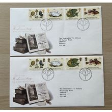 Royal Mail First Day Covers 1988 The Linnean Society FDC’s x2