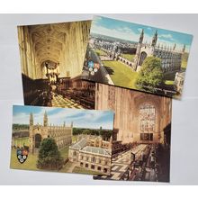 Postcards King’s College, Cambridge. Unposted. Job lot