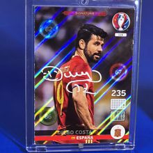 Diego Costa Spain 2016 UEFA Euro Panini XL Adrenalyn Signature #114