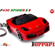 VERY RARE KEYCHAIN RED FERRARI F430 SPIDER CUSTOM Ltd Ed.